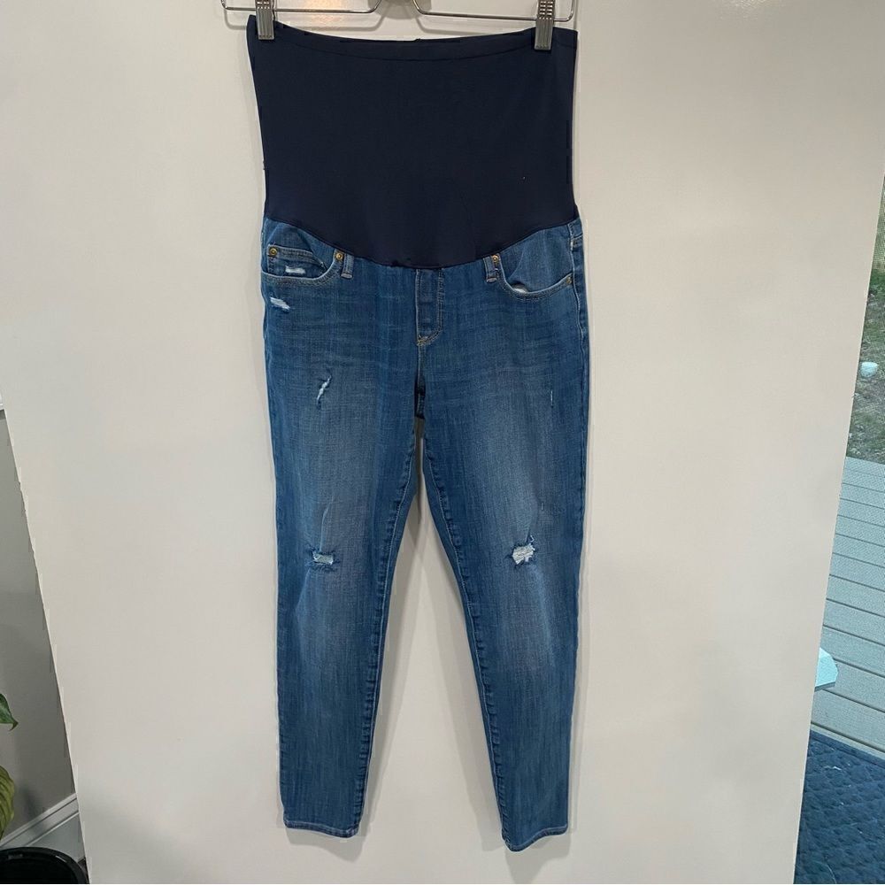 Gap maternity true skinny jeans size 27